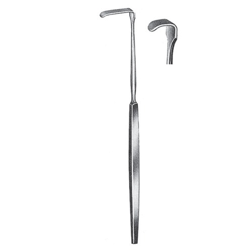 Senn Green Retractor, 10x6mm, 15cm