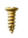 Facial Non Locking Screw, Ø 2.2 , Ø 1.3 , 05 mm , Gold