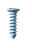 Facial Non Locking Screw, Ø 2.2 , Ø 1.3 , 04 mm, Light Blue