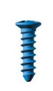 Facial Non Locking Screw, Ø 2.2 , Ø 1.5 , 06 mm, Blue