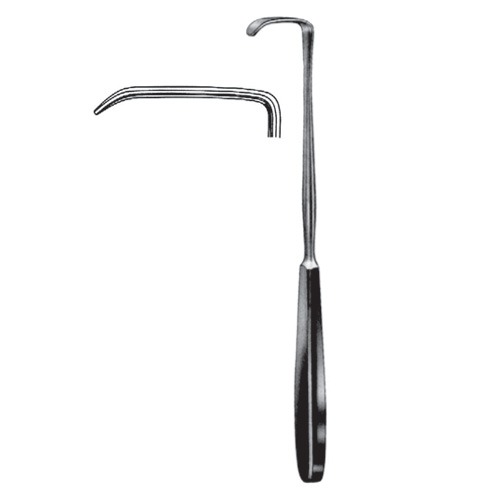 Langenbeck Retractor, 40x11mm, 22cm