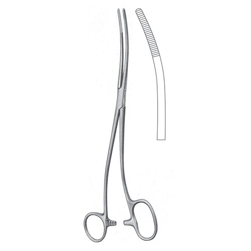 Bozemann Douglas Cotton Swab Forceps, 26cm