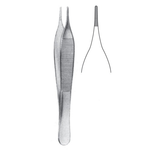 Adson Dressing Forceps, Plain, 19cm