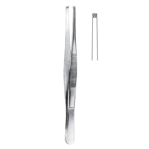 Tissue Forceps, Regular, 2x3 Teeth, 16cm