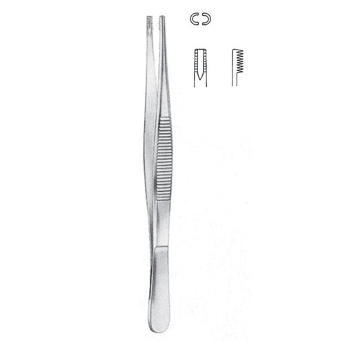 Brown Tissue Forceps, 20cm