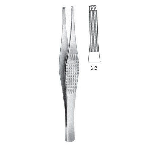 Ramsay Tissue Forceps, 2x3 Teeth, 18cm