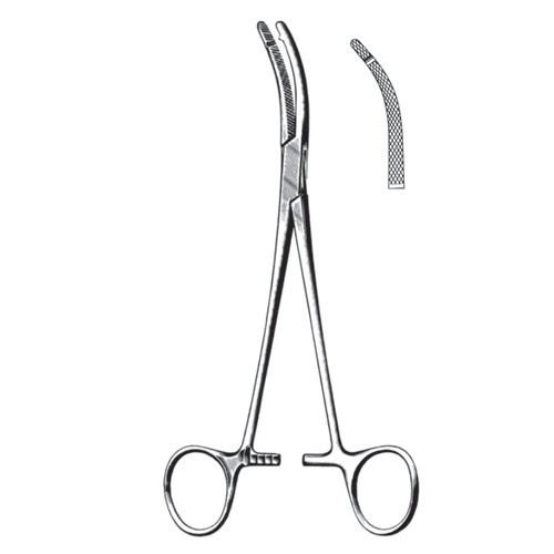 Heaney Hysterectomy Forceps, 23cm