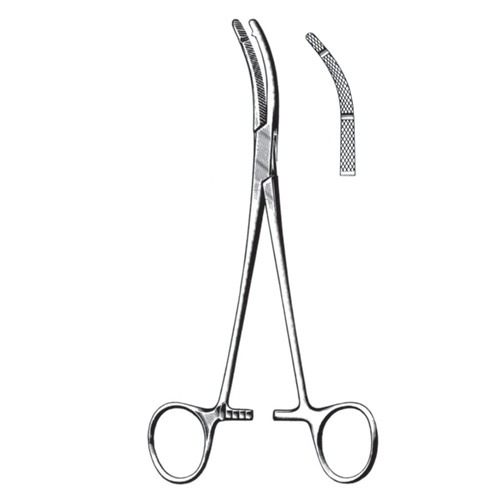 Heaney Hysterectomy Forceps, 21cm