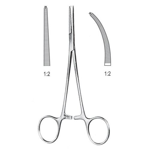 Leriche Artery Forceps, 1x2 Teeth, Str, 15cm