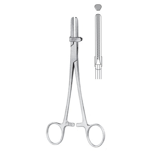 Tubing Clamp Forceps, 20cm