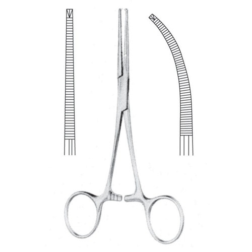 Kocher Delicate Artery Forceps, Cvd, 13cm