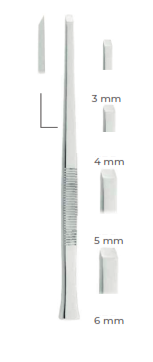 Bone chisels and gouges Partsch 17cm , 3mm