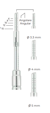 Osteotomes  Angular Ø 3,3 mm