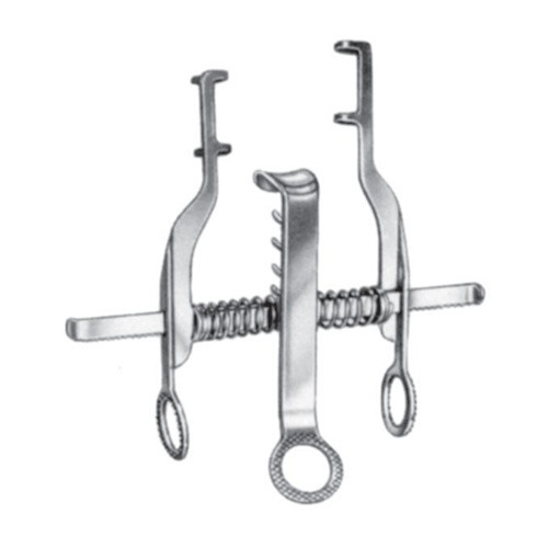 Vickers Self Retaining Retractor, 7.5cm Complete With Central Blades