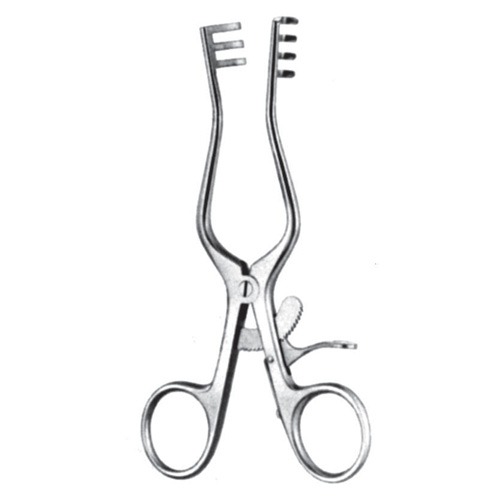 Weitlaner Self Retaining Retractor, 65x80mm, Sharp, 14cm