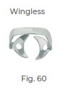 Molars for lower premolars (Wingless) Fig. 60