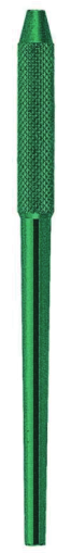 Mouth mirror handle Al, Green