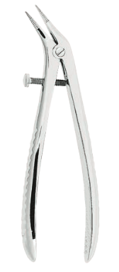 Böhm Telescope Crown Pliers, 14.5cm, A=4.4mm, B=5mm, C=3.4mm, D=3.8mm