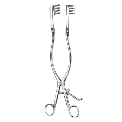 Beckmann Adson Self Retaining Retractor, Sharp, 46x27mm, 31cm