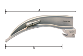 Conventional Macintosh Blade Mac 00, 70 x 47mm (2.5V Xenon)