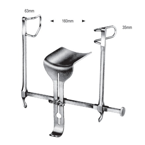 Gosset Abdominal Retractor, Central Blade