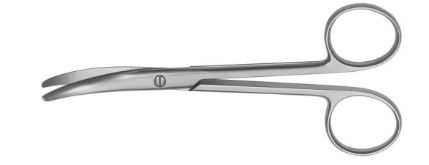 Enucleation Scissors Medium Curve 13.5 cm