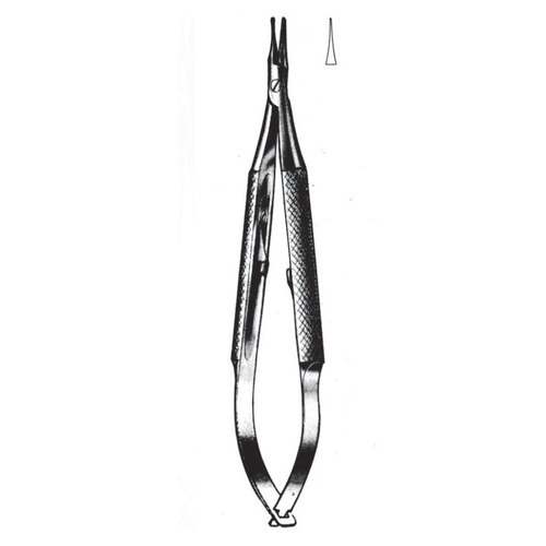 Barraquer Troutman Micro Needle Holder, 10cm