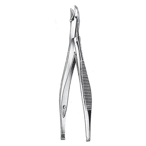 Michel Suture Forceps, 12.5cm