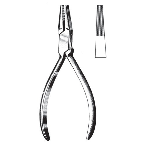 Flat Nose Pliers, 14cm