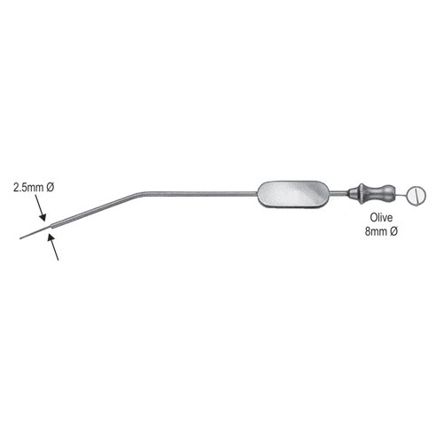 Zoellner Suction Tube, 18cm, Complete Set