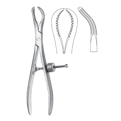 Bone Holding Forceps, 16cm