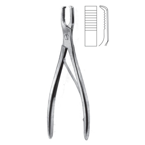 Frosch Bone Holding Forceps, 18cm