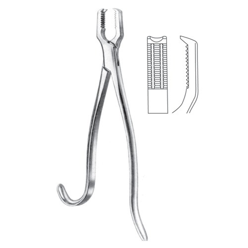 Kern Bone Holding Forceps, 21cm