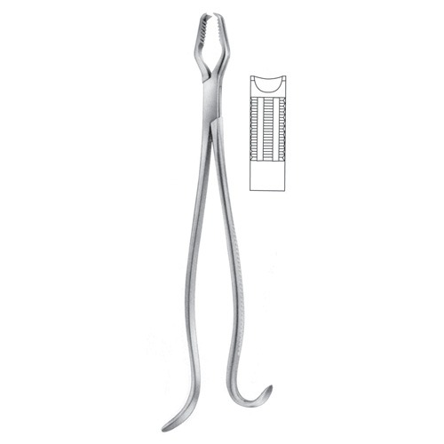 Lane Bone Holding Forceps, 33cm