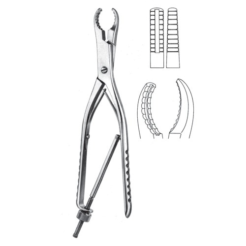 Ulrich Bone Holding Forceps, 28cm