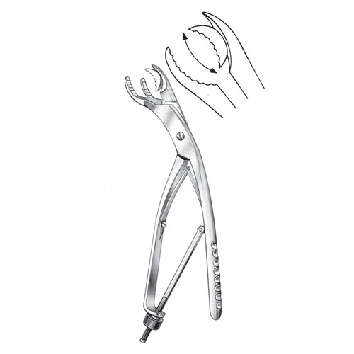 Ulrich Bone Holding Forceps, 28cm