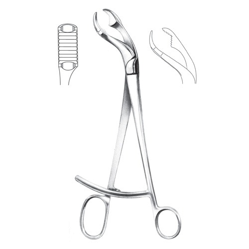 Verbrugge Bone Holding Forceps, 27cm