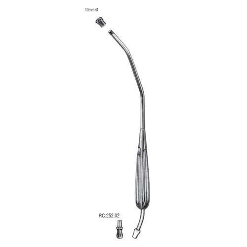 Yankauer Suction Tube, 29.5cm, 10mm