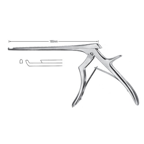 Ferris-Smith-Kerrison Intervertebral Dics Rougeurs 2mm, 180mm Cutting 40 Forward