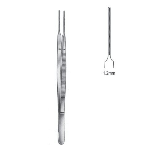 Debakey-Gerald Atrauma Tissue Forceps 24cm, 1.2mm