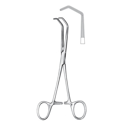 De Bakey-Beck Atrauma Cardiovascular Forceps, 16.5cm