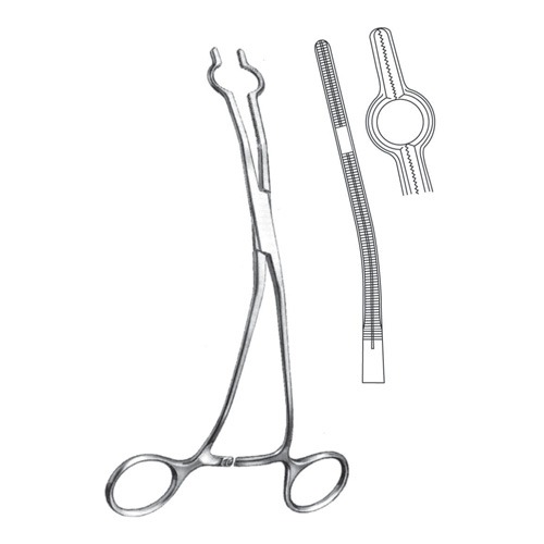 Cooley Atrauma Cardiovascular Forceps, 16.0cm, Fr. 26