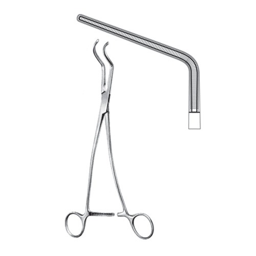 De Bakey Aortic Clamps, 27cm