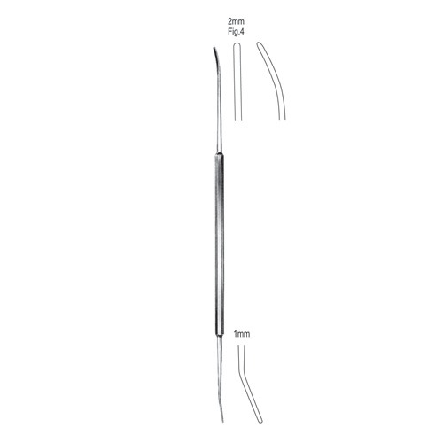 Robb Endarterectomy Spatula And Dilators, 24.0cm, 2mm &amp; 1.0mm