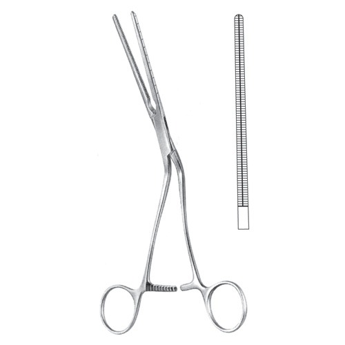 Cooley Atrauma Forceps, Straight, 21.0cm