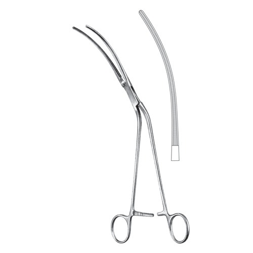 De Bakey Aortic Aneurysm Clamps, 28cm