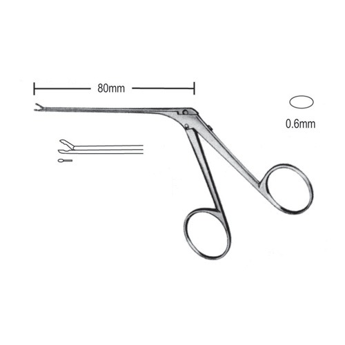 Micro Cup-Shaped-Forceps,3.5x0.5mm Straight