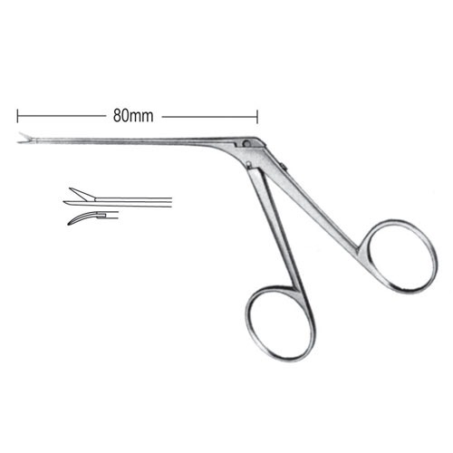 Bellucci Micro Ear Scissors, 4.0x1.5mm Left