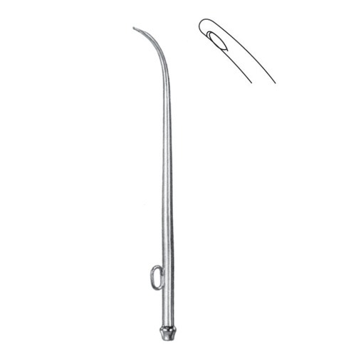 Siebenmann Sinus Wash Cannula, 15cm, 2.0mm