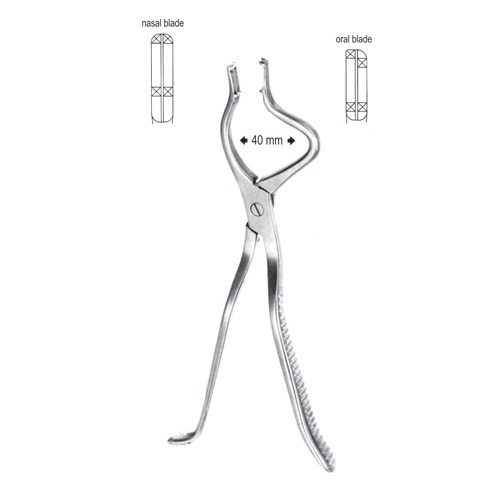 Original Tessier (Left, Children) Disimpaction Forceps, 22.0cm